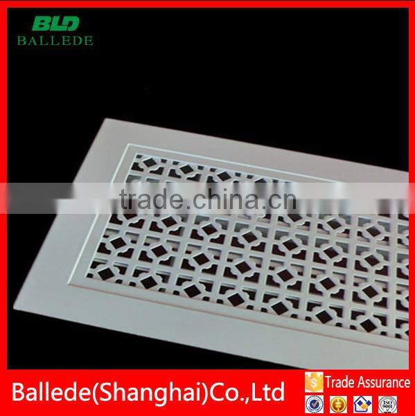 hot sale powder coated decorative return air grille HVAC system