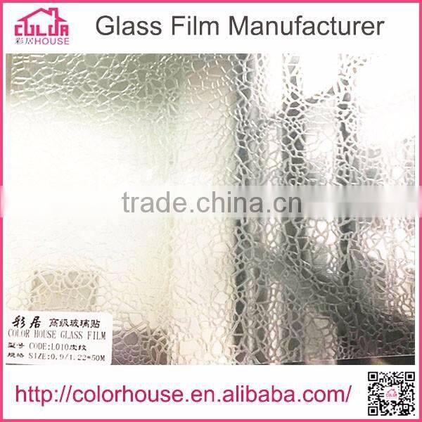 NEW ARRIVAL 3D pattern window film wholesale self adhesive vinyl film
