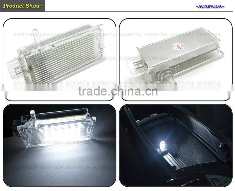 Error Free LED Glove box Light For BMW E46 E90 E91 E92 E53 X5 F25 X3 E87 E89