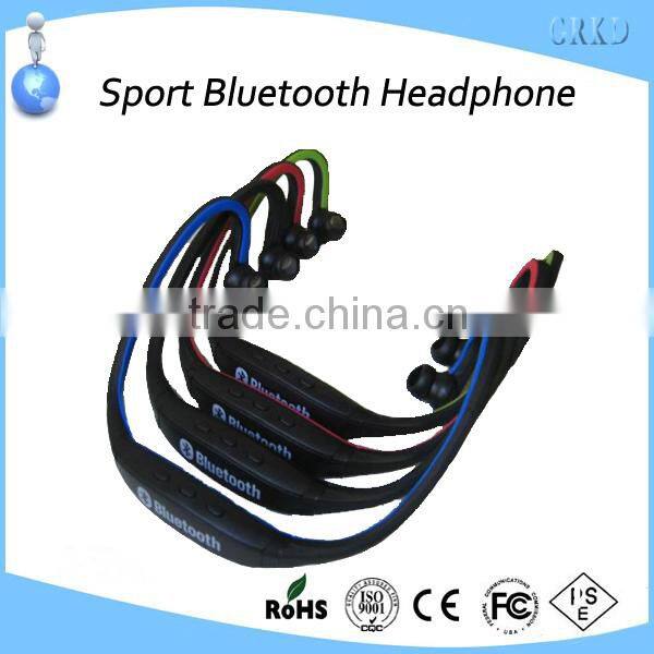 Hottest wireless Mp3 sport bluetooth headphone for iPhone