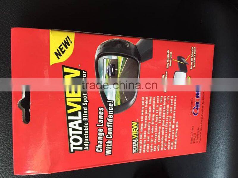Total View Adjustable Blind Spot Mirror