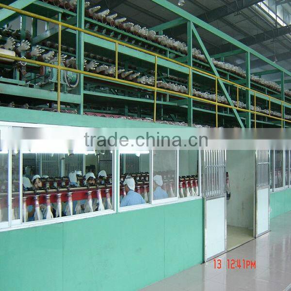 Durable, long cuff, small / large, blue and disposable natural nitrile industrial gloves(CE ISO FDA)