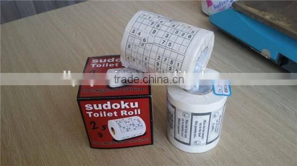 Standard Jumbo Roll Size Toilet Tissue Type Custom Printed Toilet Pape