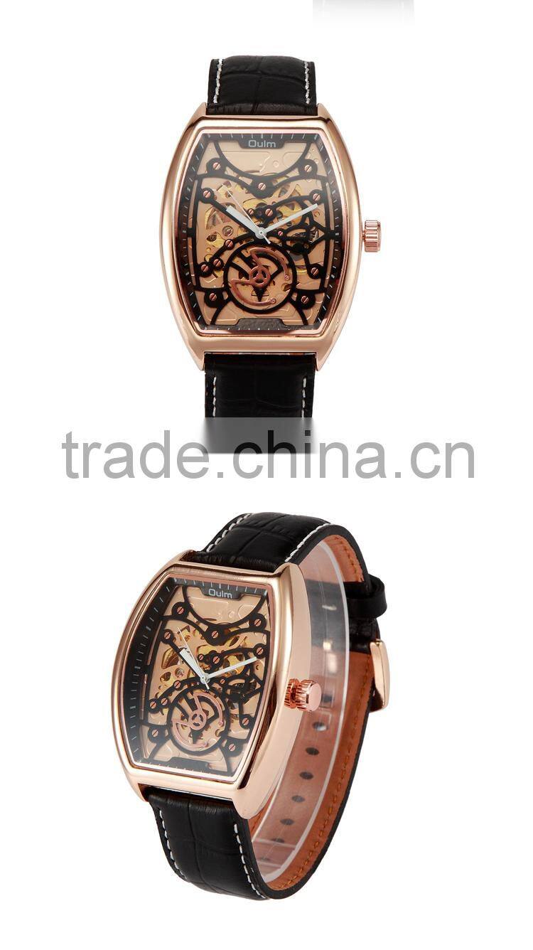 oulm brand men automatic watches, creative watches, original watches men