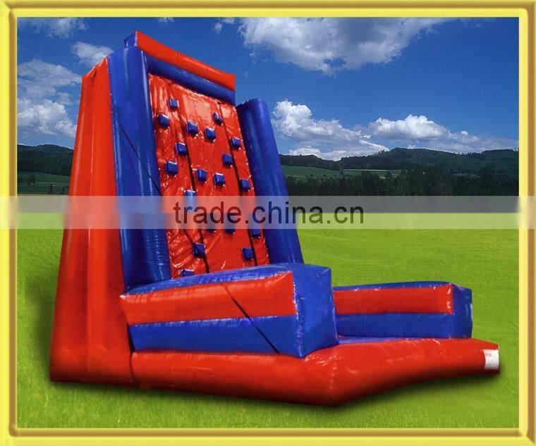 2015 rock climbing wall rope ladder,inflatable wall mounted ladder,giant inflatable climbing wall