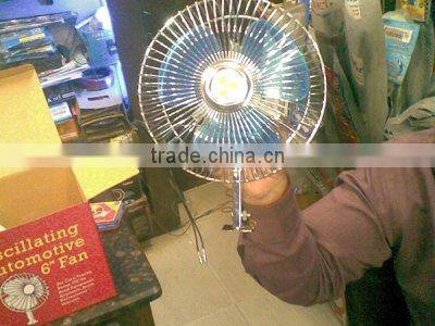 12v plastic cooling car fan