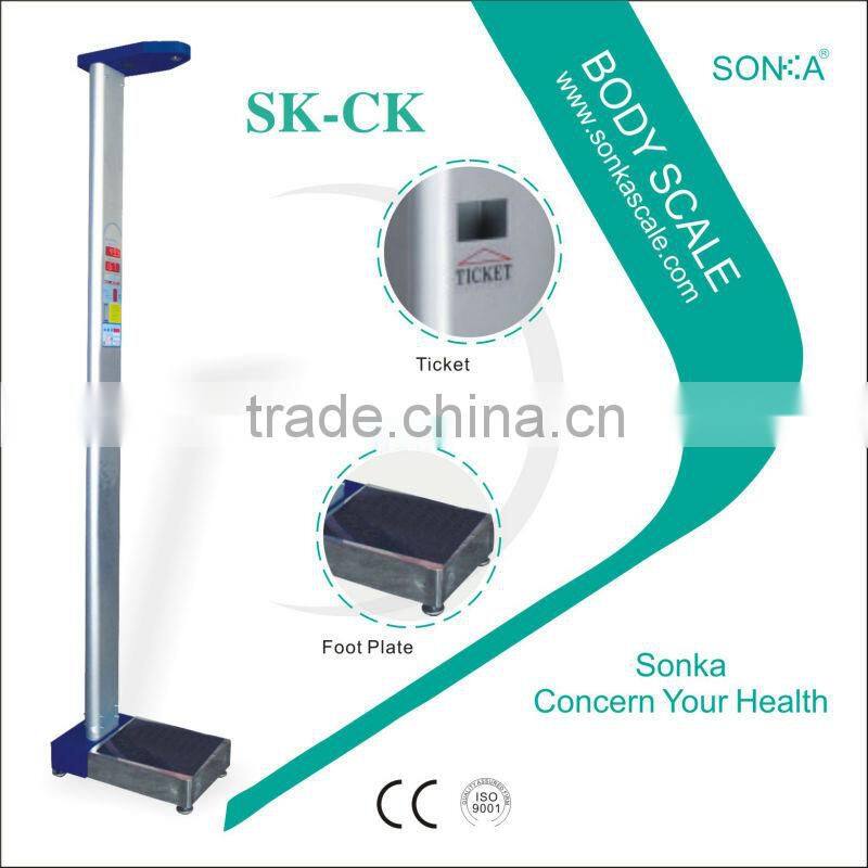 Without Coin Or Bill System SK-CK-009 Weight Scale Mat Luggage Weight Scale With Voice Instruction