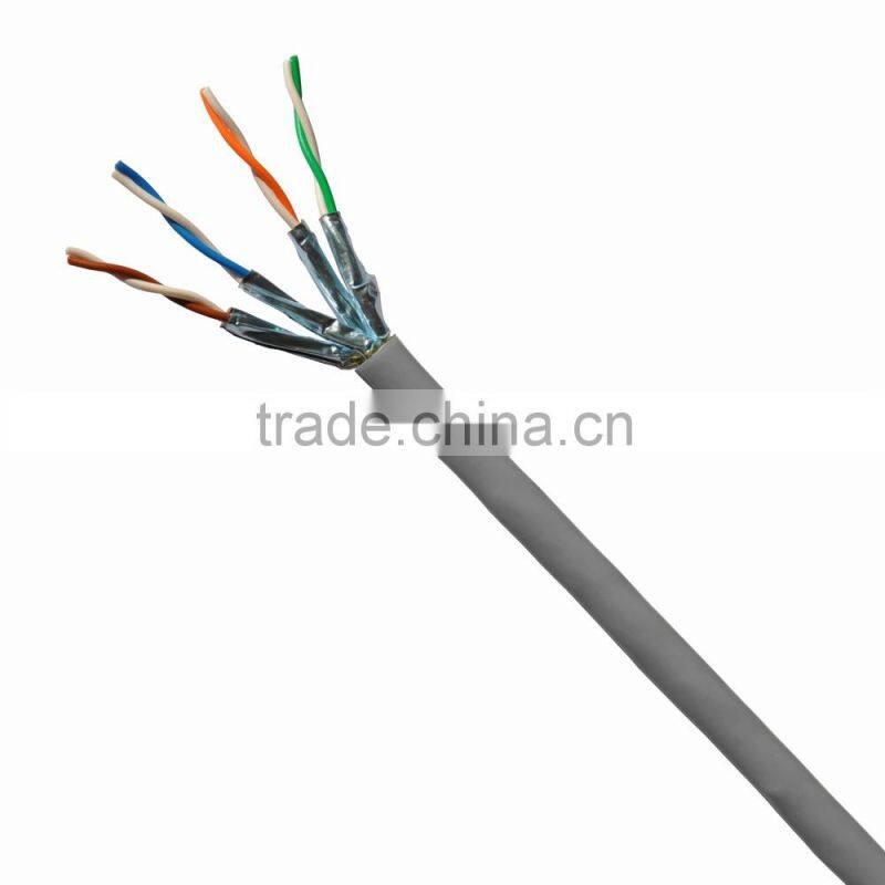 CE/ISO/ROHS approved 10G LSZH SFTP shielded ofc cable CAT7