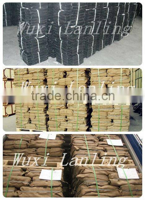 Loading weight 60kg grooved railway rubber pad