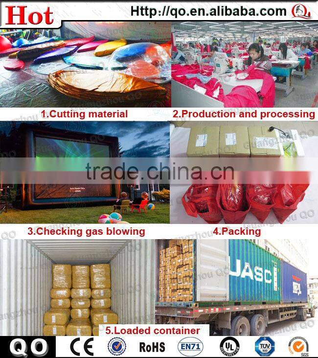 Competitive price waterproof outdoor advertising inflatable tv screen