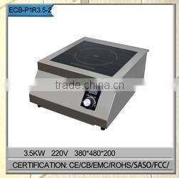 Table top stainless steel magnetic induction stove