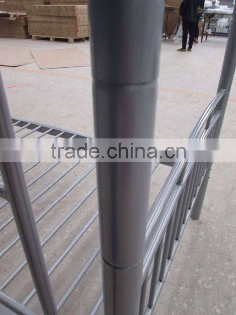 2016 heavy duty modern metal children bunk bed for home school dormitory use