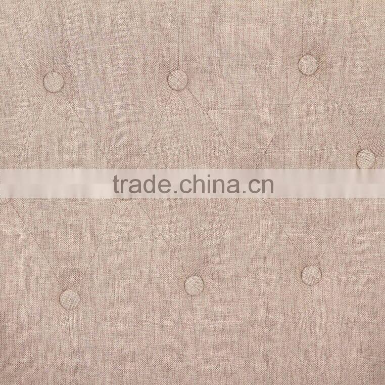 New design comfortable fabric sofa chair with ottoman