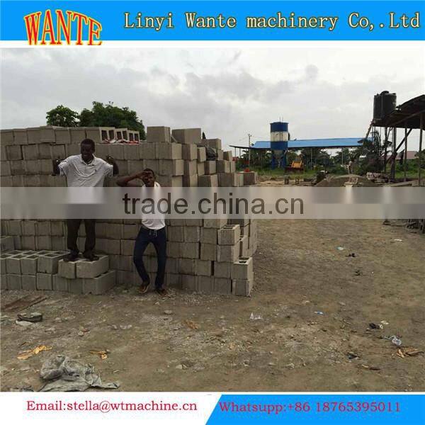 WT10-15 automatic curbstone machine mobile brick machine