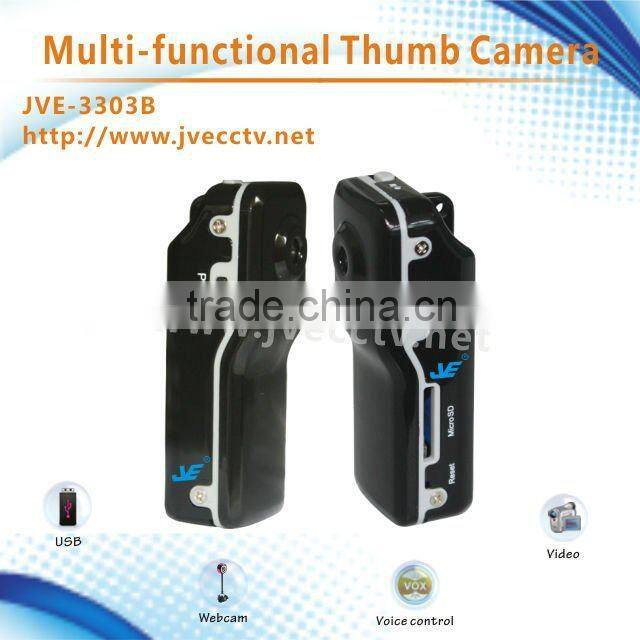 JVE-3303B 720*480 Mini camcorder, Digital Voice Recorder ,voice control camera recorder