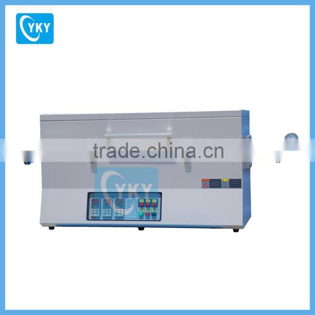 lab 1200C three zone tube annealing furnace