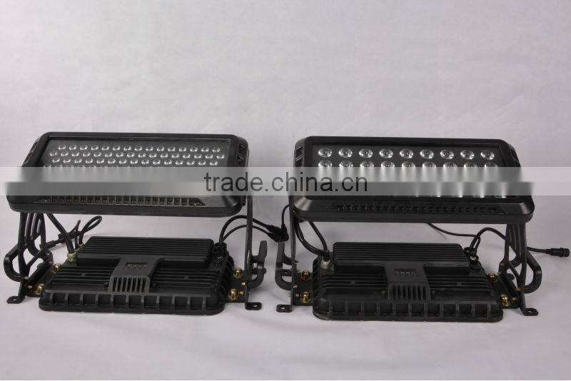 High quality 660w led city color waterproof lighting 216x3w RGBW