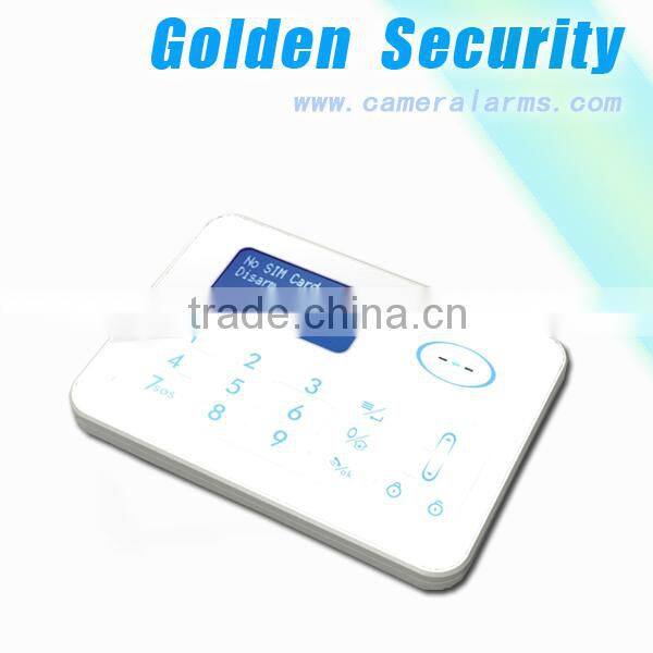 LCD intelligent Wireless home security alarm system with APP application on iphone