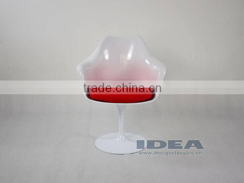 Red Cushion for Replica Eero Saarinen Tulip Arm Chair