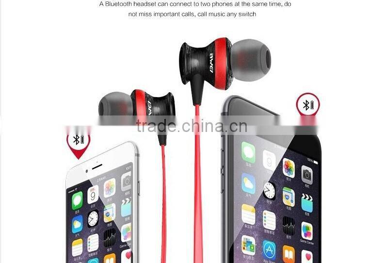 Hot Sell sport wireless earphone bluetooth headset auriculares ecouteur for iPhone 6 Phone earphone