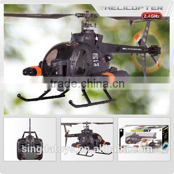 New Arrivals FX070C Big 2.4G 4CH Flybarless R/C Helicopter with Gyro