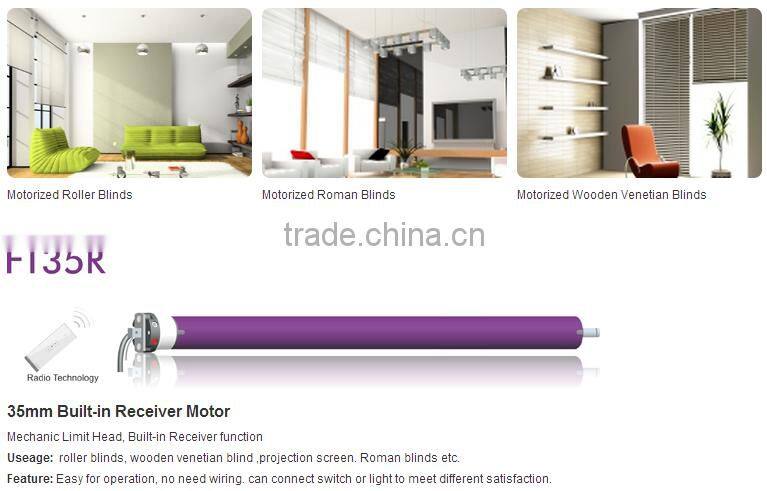 Automatic electric awning tubular motor FT35R-13/14