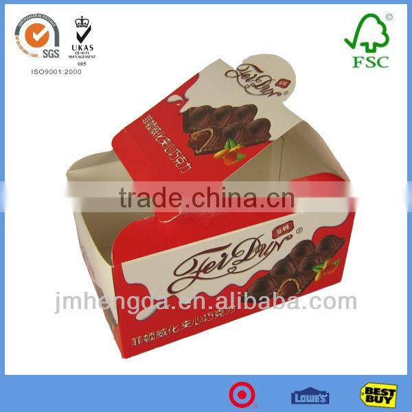 Fashion Useful Supplies Good Quality Cardboard Chocolate Packaging Box