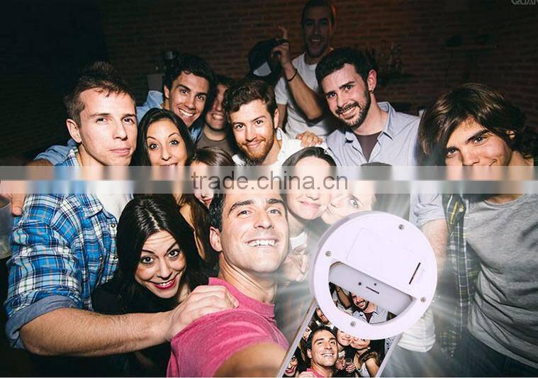 new products 2016 innovative product cheapest mobile phone led selfie flash light, portable camera flash light