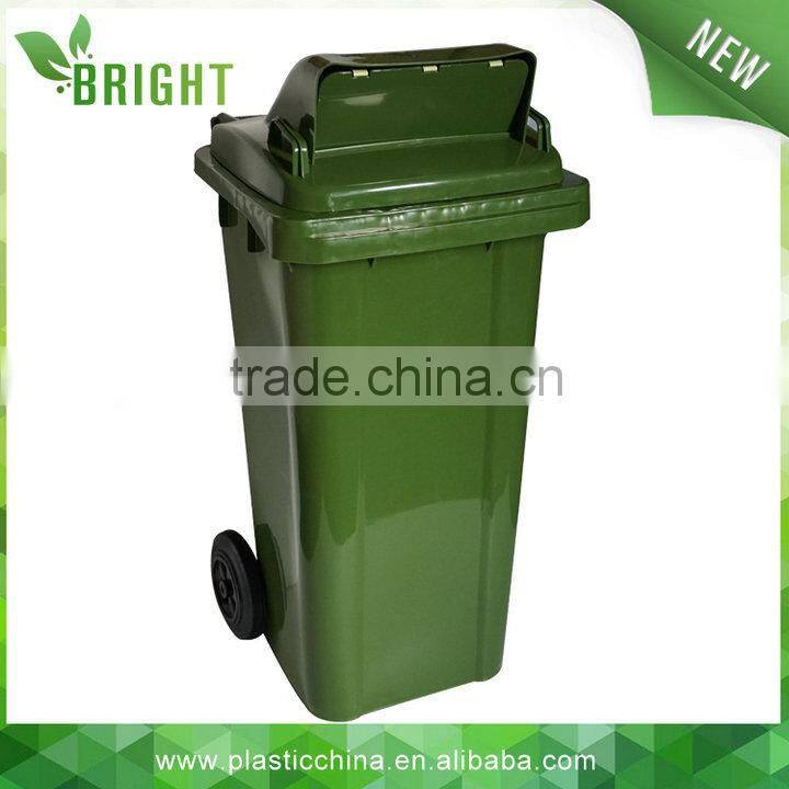 Cheap outdoor hdpe pedal plastic litter recycle dust bin