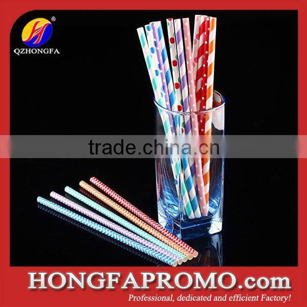 High Quality Funny Paper Drinking Straw with Logo Printing