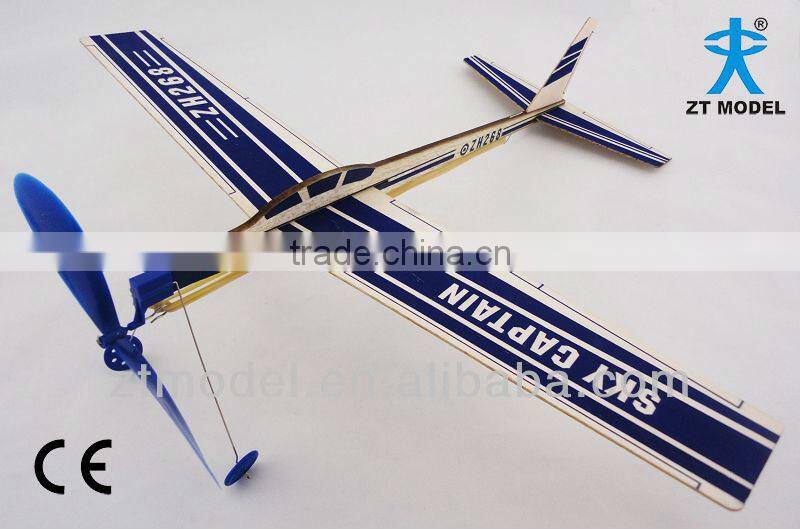 Sky boy - Sky Captain 16 Balsa Rubber Band Powered Glider Balsa Wood Gliders