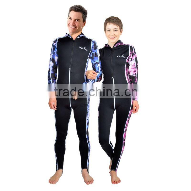Lycra Long sleeve spandex rash guards C1601