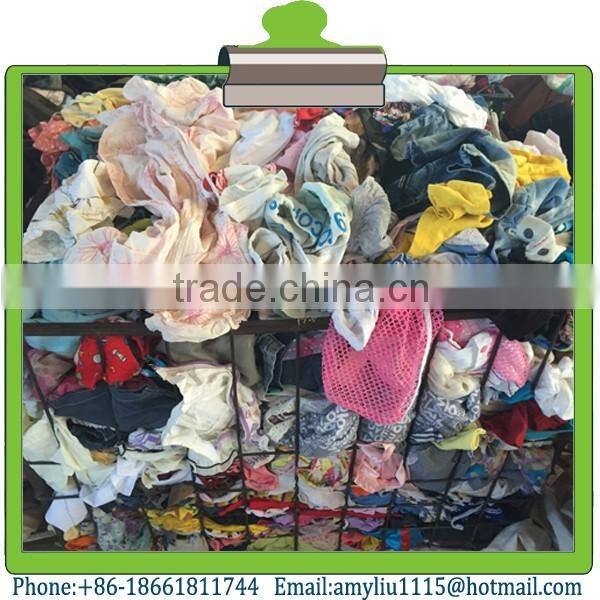 Used clothes in bales
