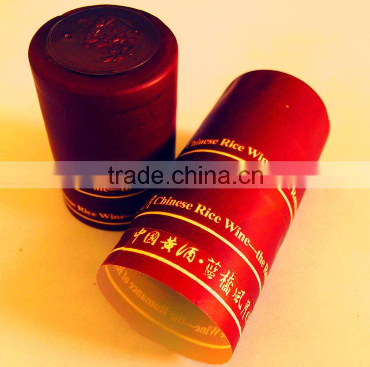 Yason wine pvc shrink capsules shrinking capsule bottles bottle heat shrink capsules