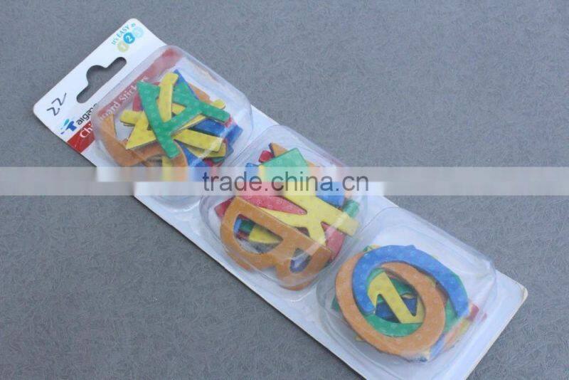 China factory Customized chipboard alphabet letter sticker