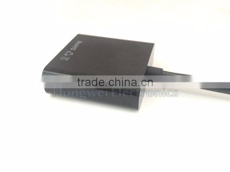 Full HD 1440P HDMl 1.4 to VGA extension adapter video converter for home theater