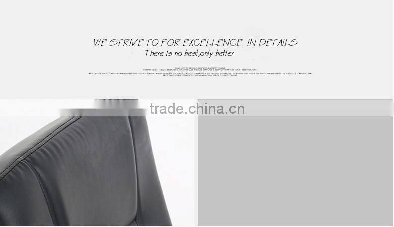 Simple style stackable conference synthetic leather chair