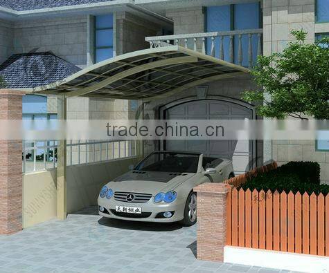 Aluminum single carport awning patio Awning Cover ,Waterproof Awning