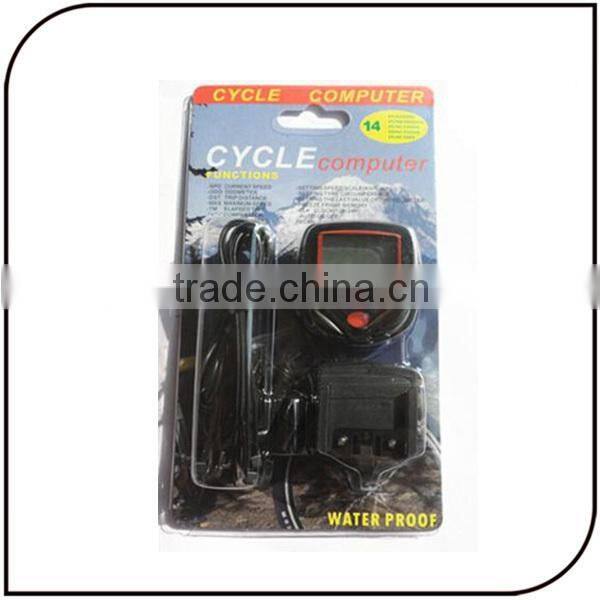 15 Function Waterproof Mini Bike Code Table Bike Stopwatch Cycle Computer Bicycle Speed Meter for Sports