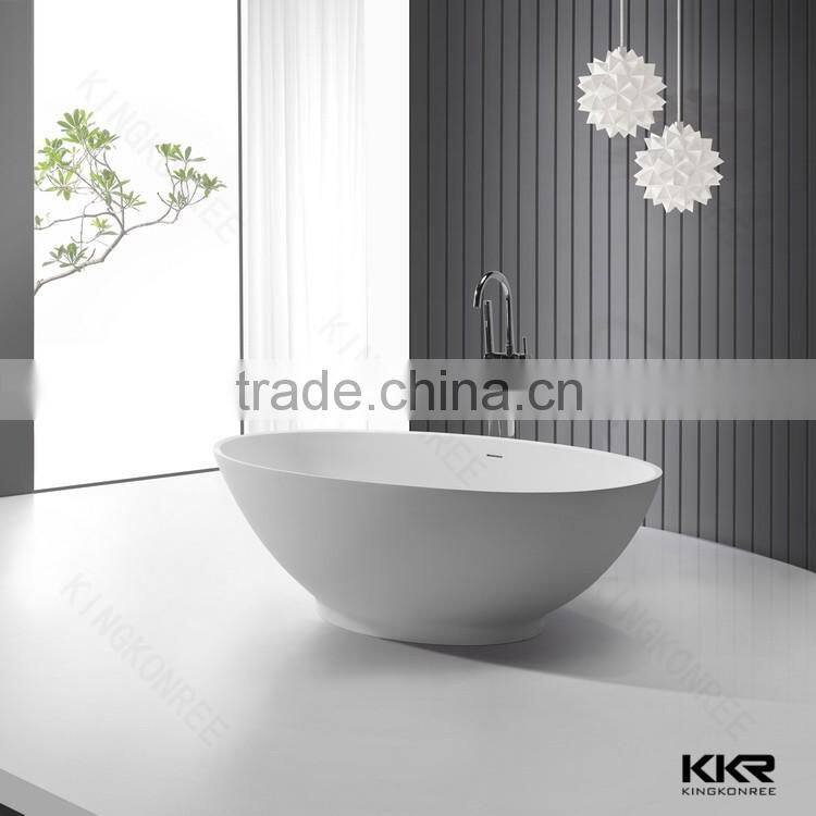 Wholesale Modern Stone Square Freestanding Bathtub