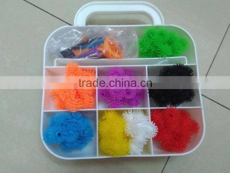 New Kids Plastic Toy Squeezed Block Magic Educational Building Block Set