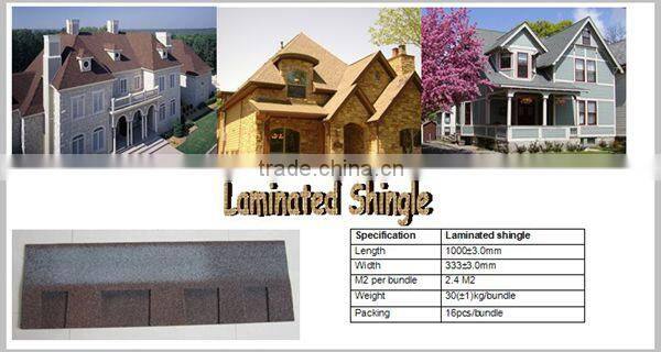 SGB fish scale asphalt shingle for roof materials