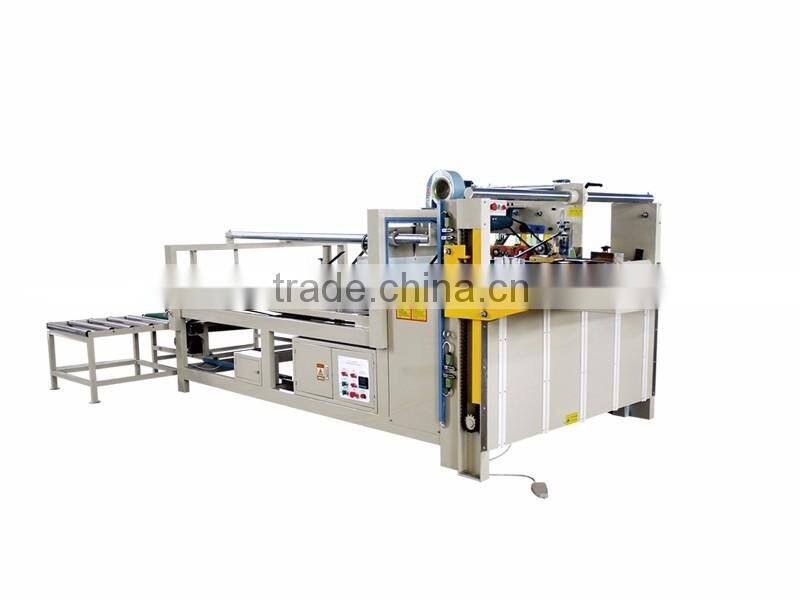 Dongguang semi-auto stick corrugated box machine