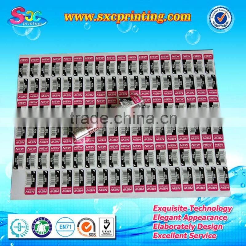 17 years experience of random barcode label stickers