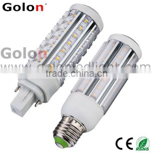 g24 plug light 15W 13W 11W 9W 7W 5W G24 led plug light g24d-2 g24q-3 gx24 e27 led pl light