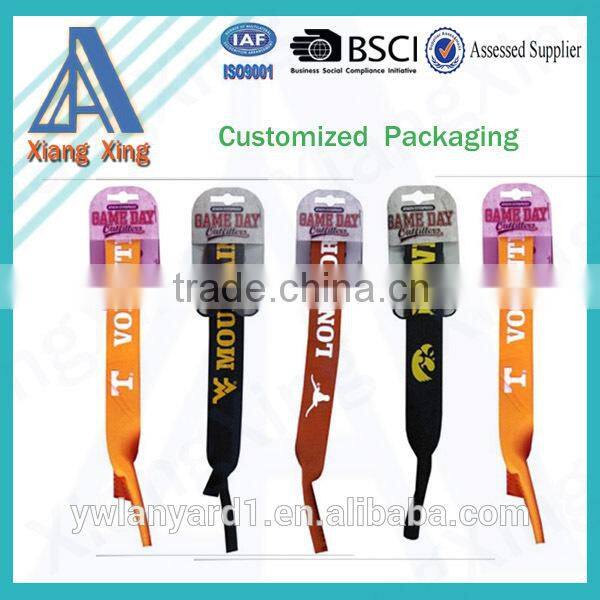 Colorful Eco-friendly product custom printed sunglasses lanyards trade for sale