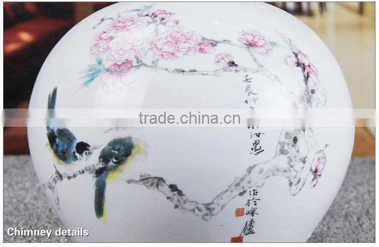 Jingdezhen ceramic led light home decoration led ceiling lamp