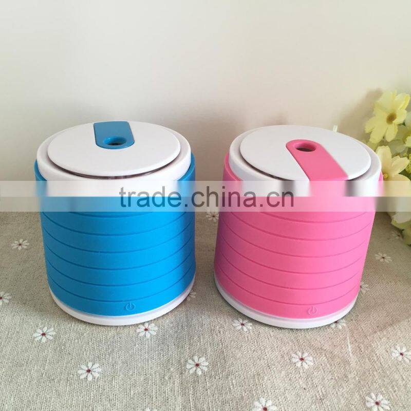 USB Mini Ultrasonic Humidifier Atomizer With Led Light
