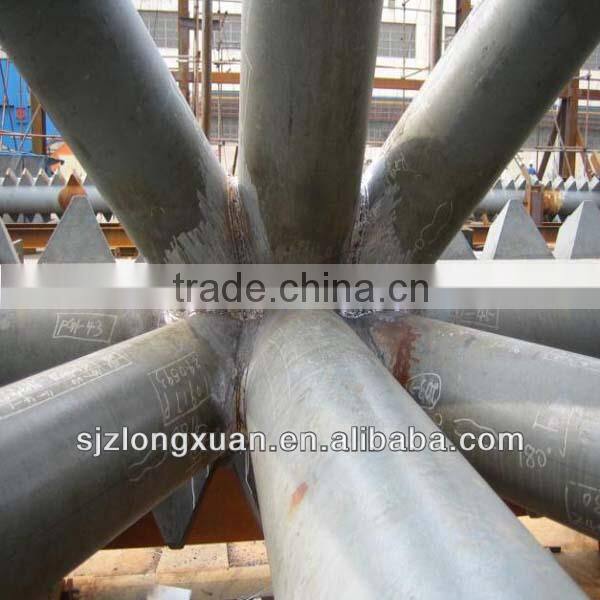 Pipe intersecting line cutting equipment