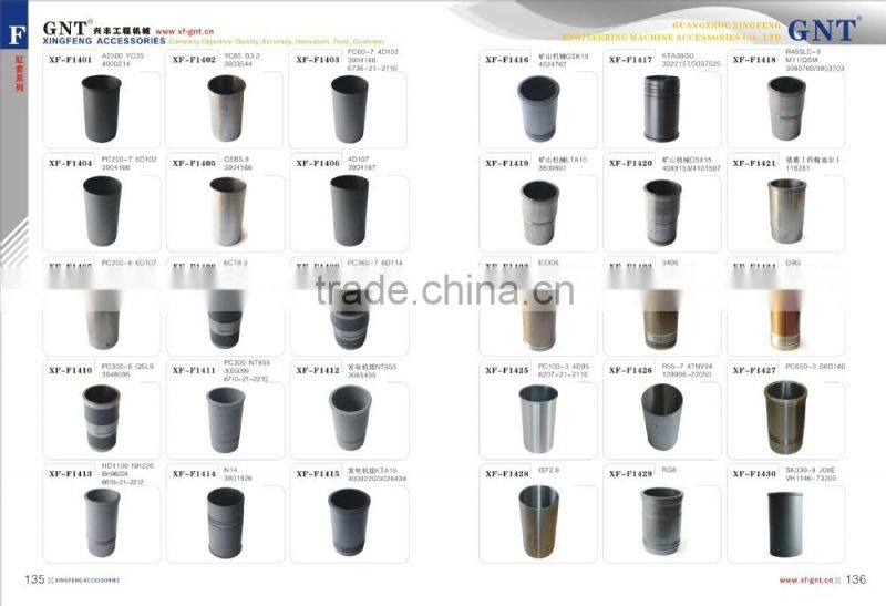 3800328 excavator PC360-7 6D114 Liner
